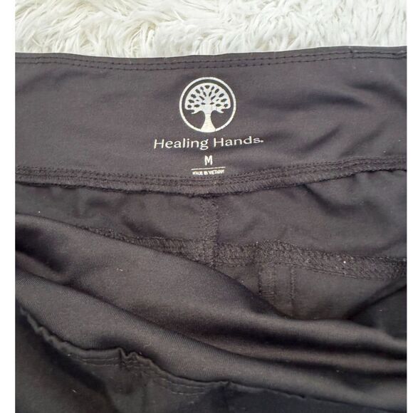 Healing Hands Scrub Pants Joggers, Size Medium EUC - Picture 5 of 5